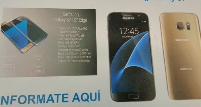 IP67 防水級別 + 3D Touch：更多 Samsung Galaxy S7 和 S7 Edge 真機、高清渲染圖和配置曝光 1