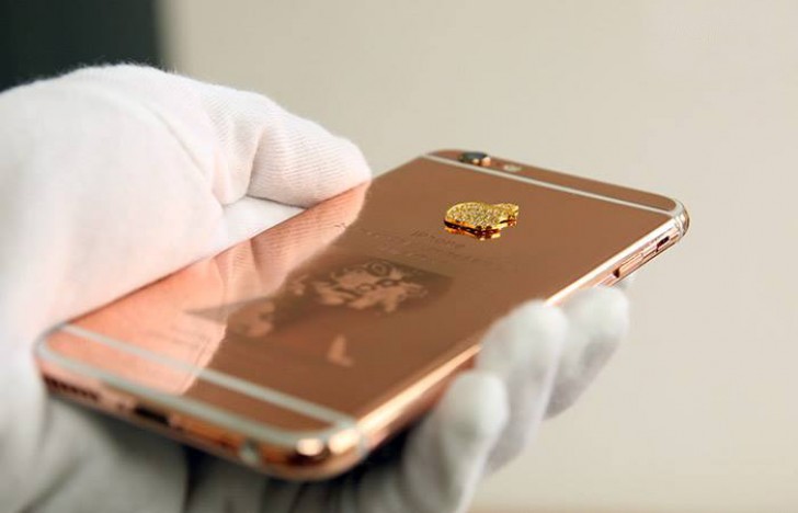 Want actual gold-plated iPhone 6s? You can have it for 400 - GSMArena ...