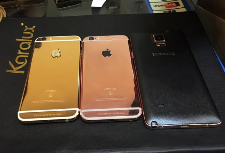 Want actual gold-plated iPhone 6s? You can have it for 400 - GSMArena ...