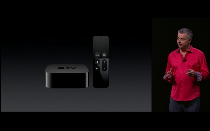 The new Apple TV has a Bluetooth remote with touch and Siri