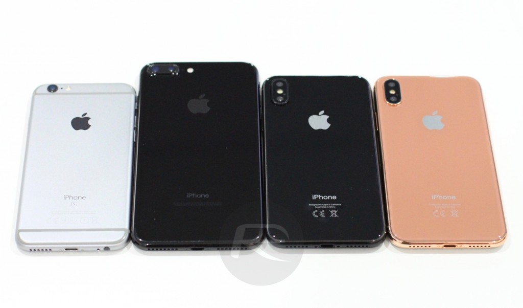 iPhone 8 全面屏會有多大呢？來看看它與 iPhone 7 Plus 以及 6s 對比吧！ 8