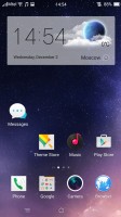 The homescreen - Oppo R7s review