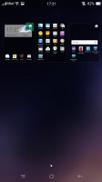 The homescreen - Oppo R7s review