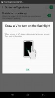Screen-off gestures - Oppo R7s review