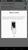 Screen-off gestures - Oppo R7s review