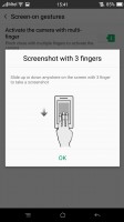 Screen-on gestures - Oppo R7s review