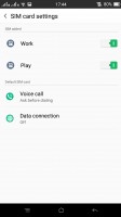 Dual-SIM settings - Oppo R7s review