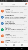 Oppo's built-in email client - Oppo R7s review