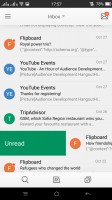 Oppo's built-in email client - Oppo R7s review