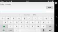 Keyboard - Oppo R7s review