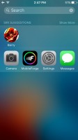 The new Spotlight Search - Apple iPhone SE review