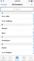 The phonebook - Apple iPhone SE review