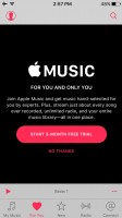 The Music app with Apple Music - Apple iPhone SE review