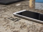 Pulling out both card trays - Huawei hands-on