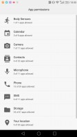 App permissions - Huawei Mate 8 review