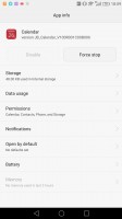 App permissions - Huawei Mate 8 review