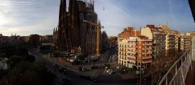 Panorama at Sagrada Familia - MWC 2016 Samsung Galaxy S7 edge