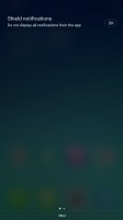 Notification shade - Oppo F1 Plus review