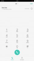 Dialer and contacts - Oppo F1 Plus review