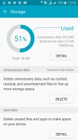 Freeing up storage - Samsung Galaxy A5 (2016) review