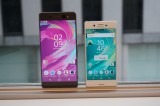 Xperia XA Ultra next to the Xperia X - Sony Xperia XA Ultra hands-on