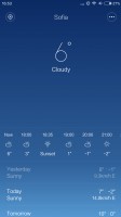 Weather - Xiaomi Mi 5 review