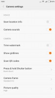Camera UI - Xiaomi Redmi Note 3 Snapdragon review