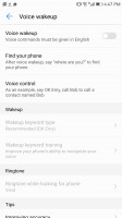 Voice control - Huawei Mate 9 Pro review