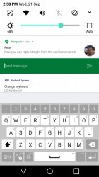 Nougat's Quick reply - LG V20 vs. Huawei Mate 9 review