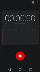 The LG V20 sound recorder comes with manual controls - LG V20 vs. Huawei Mate 9 review