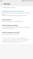 MIUI 8 Power saving modes - Xiaomi Redmi Note 4 preview