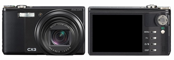 Ricoh CX3 strikes with a back-lit sensor and an ample zoom range