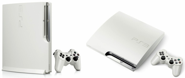 PlayStation 3 Slim gets a white dress, 320GB HDD