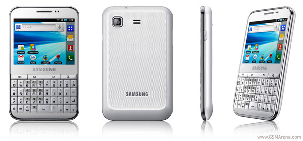 White Samsung Galaxy Pro