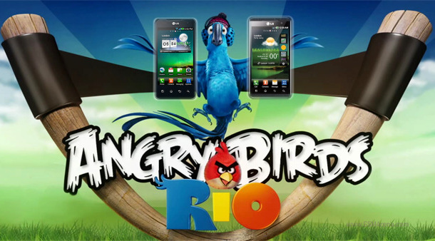 Angry Birds Rio llega a los smartphones LG Optimus (España)