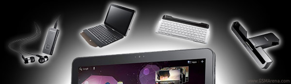 Galaxy Tab 10.1 accessories banner