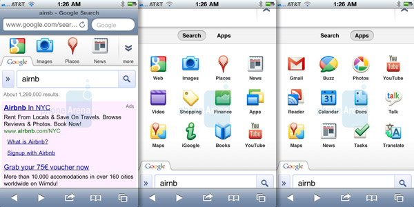 revamped google mobile ios screens
