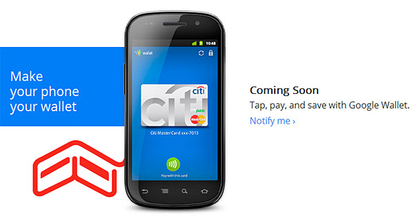 Google Wallet NFC on Nexus S