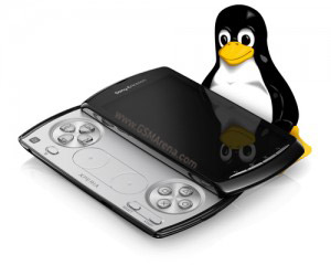 XperiaPlay and Tux