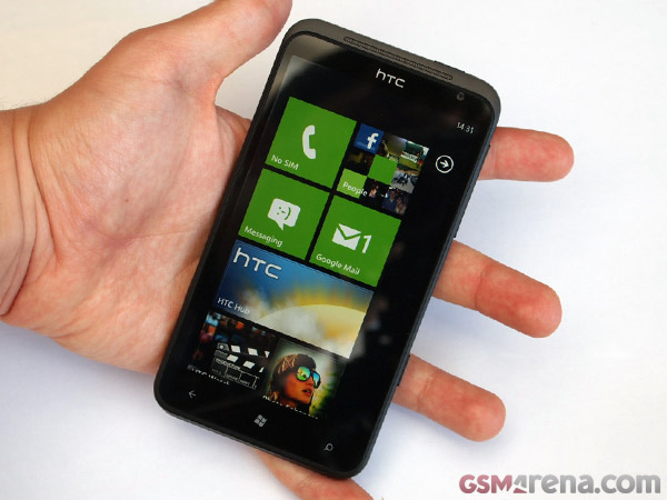 HTC Titan in hand