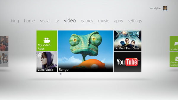 xbox 360 dashboard themes