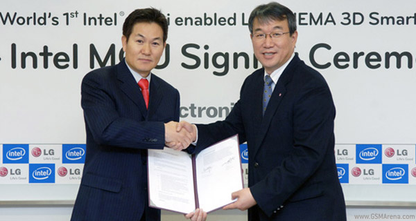An LG/Intel partnership