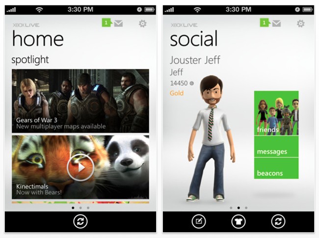 xbox live iOS Android