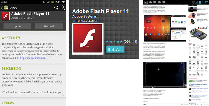 adobe flash player 21