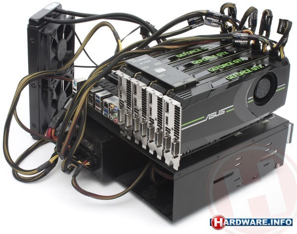 GTX 680 tested in quad SLI configuration fails to keep up the