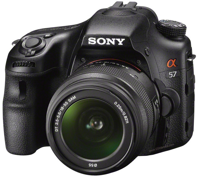 Sony announces SLT-A57 SLT camera