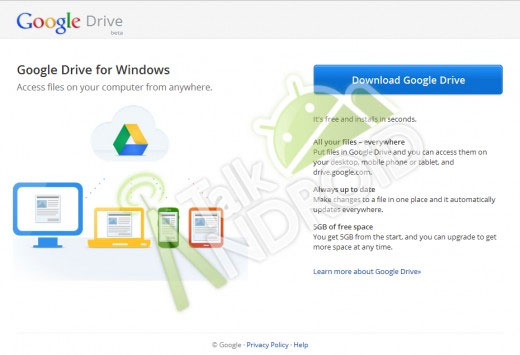 google drive app for mac os x