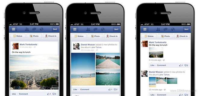 Facebook Android App Update - Webmuch