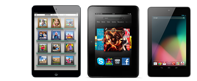 Kindle Fire Hd Vs Ipad Mini Comparison Chart