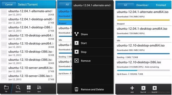 BlackBerry 10 Now Has A Native Torrent Client App, BitTorque.